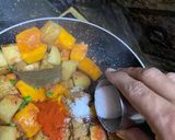 নিরামিষ কুমড়োর তরকারি(Niramish Kumror torkari recipe in Bengali) রেসিপি ধাপ - 4 ছবি