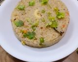A picture of step 5 of Veggie daliya upma.