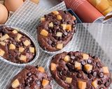 Foto langkah ke 5 dari resep Mini Choco Cheese Banana Cake.