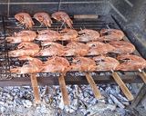Φωτογραφία βήματος 4 της συνταγής Γαρίδες στα κάρβουνα... 🦐🦐