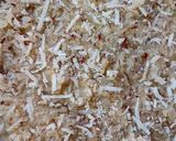 A picture of step 3 of Coconut Burfi.