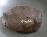 A picture of step 2 of Choco-Cashew Nankhathai (Airfryer Recipe).