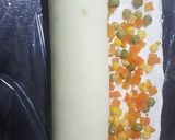 صورة لخطوة 4 من وصفة سلطة ماسيدوان على شكل رولي 😋🥗