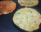 A picture of step 2 of Crispie gram flour Chilla.