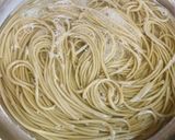 Hình bước làm 2 của món Mì Lạnh Soba Trà Xanh
