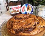 Une image de l'étape 5 de Gâteau Nutella Mascarpone #janvier.