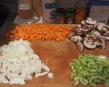 A picture of step 1 of Cottage Pie.