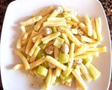 Foto del paso 5 de la receta: Pasta con salsa de Zucchini v champiñones. #Mercado
