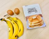 A picture of step 1 of 3 ingredient banana cake.