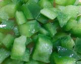 صورة لخطوة 8 من وصفة صنية الباذنجان 🍆 والبطاطس 🥔 بالدجاج المفروم