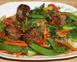 A picture of step 5 of Shiitake Meatballs, Jon Style.