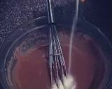 A picture of step 3 of Choco Orange Ice cake.