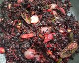 A picture of step 8 of Kerala Red Spinach Stir Fry.