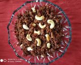 A picture of step 8 of Dates halwa.