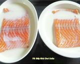 Hình bước làm 1 của món Ruốc Cá Hồi Cho Bé Yêu