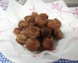 A picture of step 12 of Cod Fritters or Cod Meatballs.