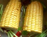 A picture of step 2 of PRESSURE COOKED 🍳 CORN 🌽 on COB.