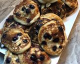 Pas rețetă Pancakes cu afine 4 fotografie