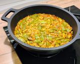 Foto del paso 4 de la receta: Trampantojo de paella con lentejas peladas