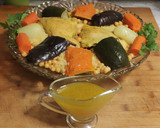 Foto del paso 7 de la receta: Cous cous marroquí de pollo y verduras 🐔🍆🫑🥕