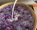Foto langkah ke 3 dari resep Kolak Biji Salak Ubi Ungu.