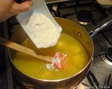 A picture of step 7 of Kufteh bozbash (stuffed meatball).