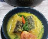 Foto langkah ke 9 dari resep Ikan pari masak kuning daun seledri.