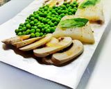 Foto del paso 3 de la receta: Bacalao en papillote con verduritas