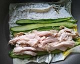 千張雞絲蛋餅★簡易美味的低醣早餐的食譜步驟5照片