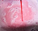 A picture of step 2 of Rose Pomegranate juice.