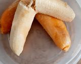 Foto del paso 1 de la receta: Plátano y queso así de fácil