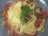 Cherry tomato pasta bước làm 1 hình