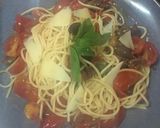 Hình bước làm 1 của món Cherry tomato pasta