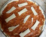 Foto langkah ke 8 dari resep Pizza praktis, empuk, takaran sendok.