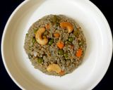 A picture of step 6 of Broken Pearl Millet Upma.