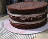 A picture of step 19 of Triple chocolate cake.