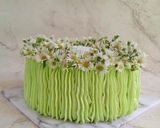 Foto langkah ke 8 dari resep Bolu Pandan Kelapa Ultah.