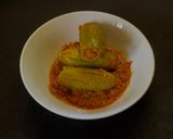 A picture of step 10 of Chingri Potol Dolma.
