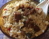 Foto langkah ke 4 dari resep Nasi Goreng Babi tanpa Telur.