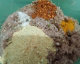 A picture of step 6 of Beef kofta curry.