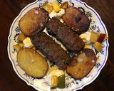 A picture of step 4 of California Farm Broiled Lamb Kebabs.