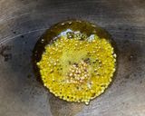 A picture of step 6 of Pesarattu with tangy, spicy Thokku.