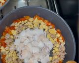 Foto del passaggio 3 della ricetta #660 Paella mista valenciana 🥘🦐🫑🍗🍖🥘