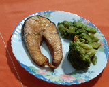 Foto del paso 5 de la receta: Salmón marinado en salsa de soja, hecho en airfryer