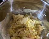 A picture of step 6 of Tarta de Puerro/ Leek Quiche.