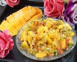 A picture of step 7 of Grilled Mango salsa🥭🥭.