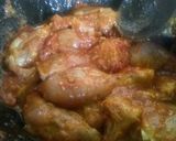 A picture of step 3 of Chicken Karahi.