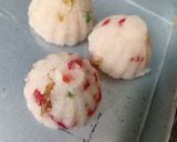A picture of step 5 of Tutti frutti Modak.