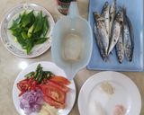 Foto langkah ke 1 dari resep Ikan Pindang Bumbu Iris.
