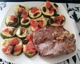 Foto del paso 3 de la receta: Mini pizzetas zapallo italiano